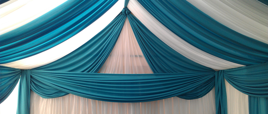 decorated curtains